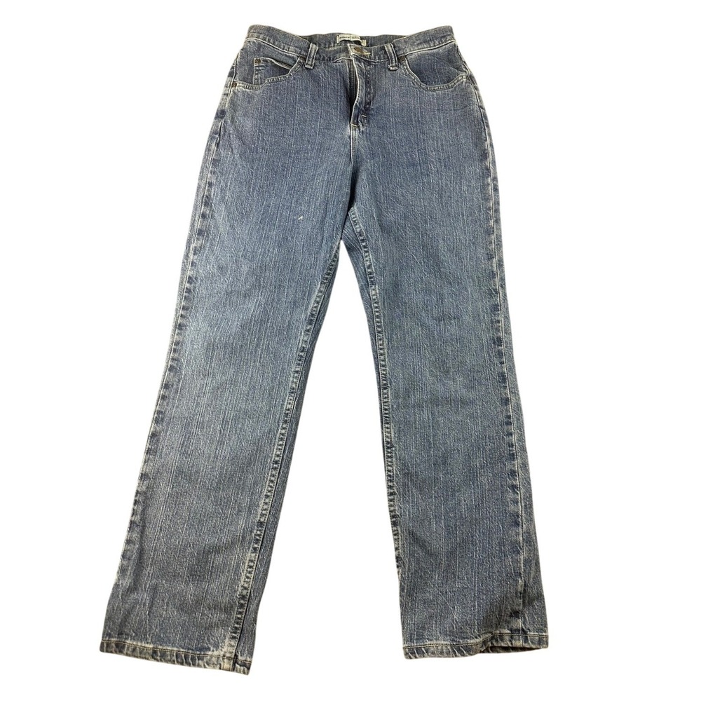 Riders Jeans Women 10P Blue Relaxed Denim Stretch Straight Casualwear Everyday